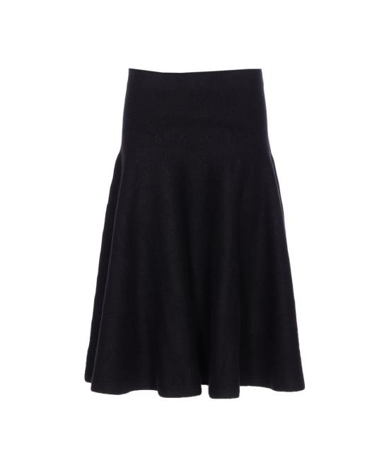 25FW 알라이아 스커트 AA9J2418K115B995 Black