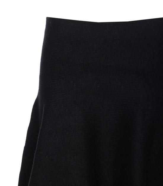 25FW 알라이아 스커트 AA9J2418K115B995 Black - ALAIA