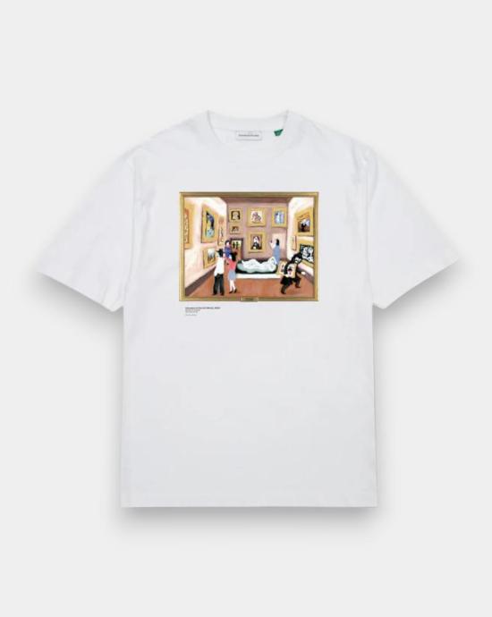 25FW 에드몬드 스튜디오 반팔 티셔츠 3253026000 PLAIN WHITE White