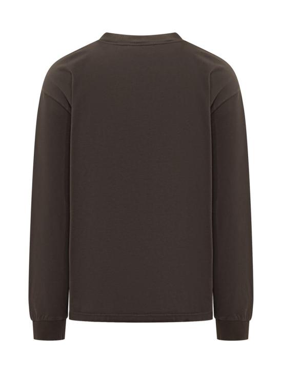 25FW 돌체앤가바나 긴팔 티셔츠 G8SY0TG7PLR M1348 BROWN - DOLCE & GABBANA