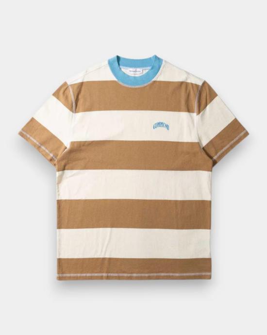 25FW 에드몬드 스튜디오 반팔 티셔츠 3253004750 PLAIN BROWN Browm