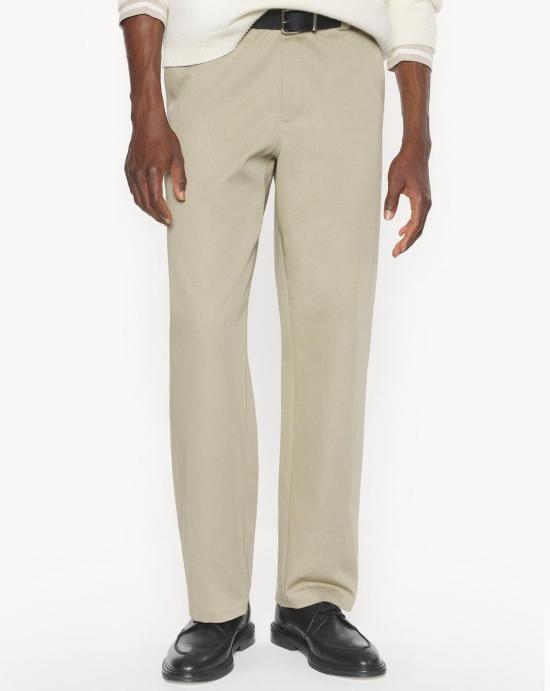 25FW 메종키츠네 릴랙스드 팬츠 PM01119WW9028 0302 Beige - MAISON KITSUNE