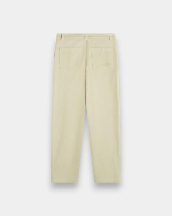 25FW 메종키츠네 릴랙스드 팬츠 PM01119WW9028 0302 Beige - MAISON KITSUNE