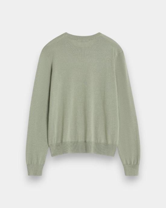 25FW 메종키츠네 스웨터 PM00801KT1181 P131 Kakhi - MAISON KITSUNE