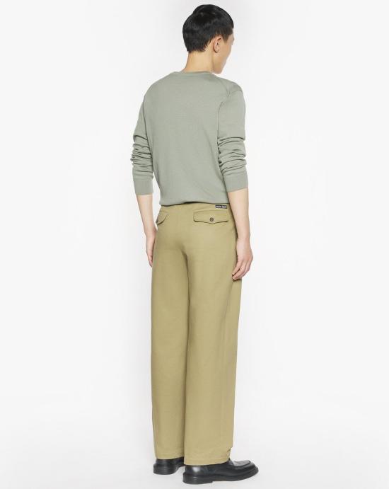 25FW 메종키츠네 스웨터 PM00801KT1181 P131 Kakhi - MAISON KITSUNE