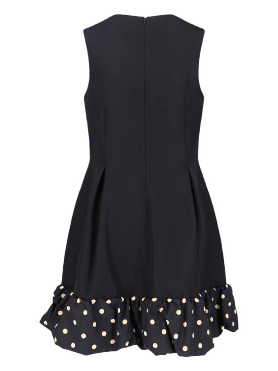 25FW 모스키노 미디 원피스 252D 0420 54371555 Black - MOSCHINO