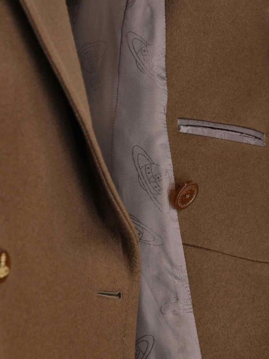 25FW 비비안웨스트우드 코트 3301001N W019ZD402 BROWN - VIVIENNE WESTWOOD