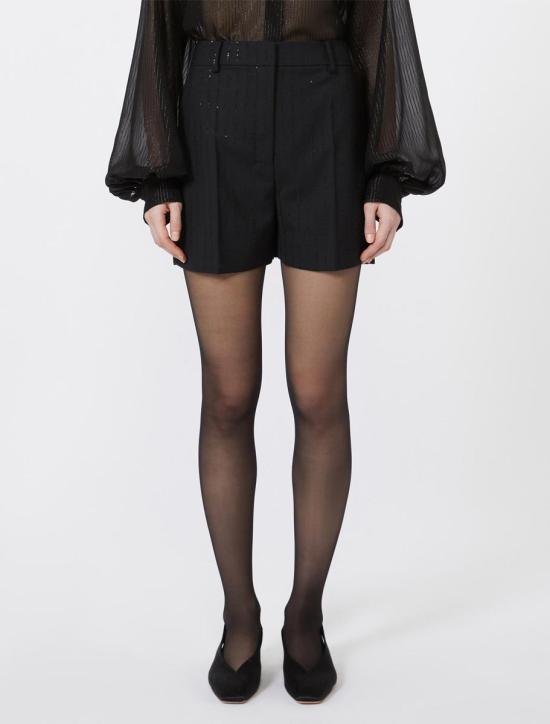 25FW 막스마라 숏팬츠 2521146014600001 Black - MAX MARA
