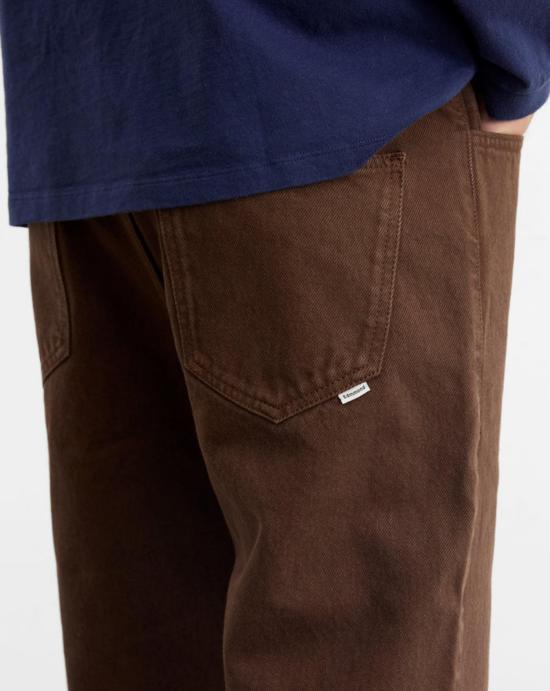 25FW 에드몬드 스튜디오 스트레이트 팬츠 3255004790 PLAIN CHOCOLATE Chocolat - EDMMOND STUDIOS