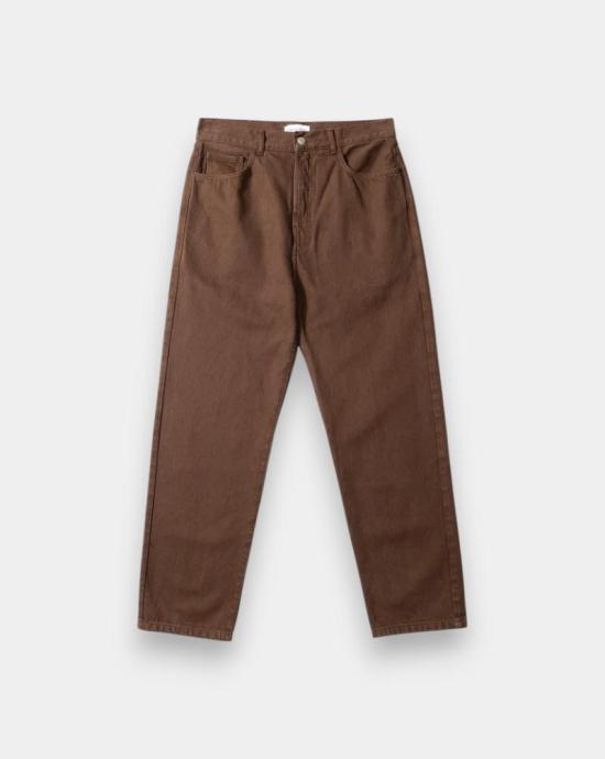 25FW 에드몬드 스튜디오 스트레이트 팬츠 3255004790 PLAIN CHOCOLATE Chocolat