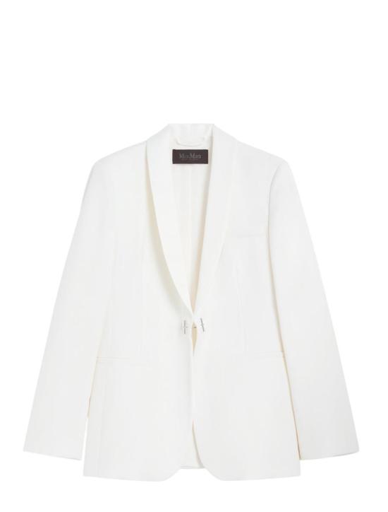 25FW 막스마라 수트 자켓 2521046024600001 WHITE