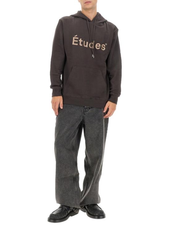  에뛰드스튜디오 후드 티셔츠 H23MM255A01570 DKBROWN Black - ETUDES