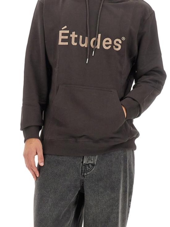  에뛰드스튜디오 후드 티셔츠 H23MM255A01570 DKBROWN Black - ETUDES