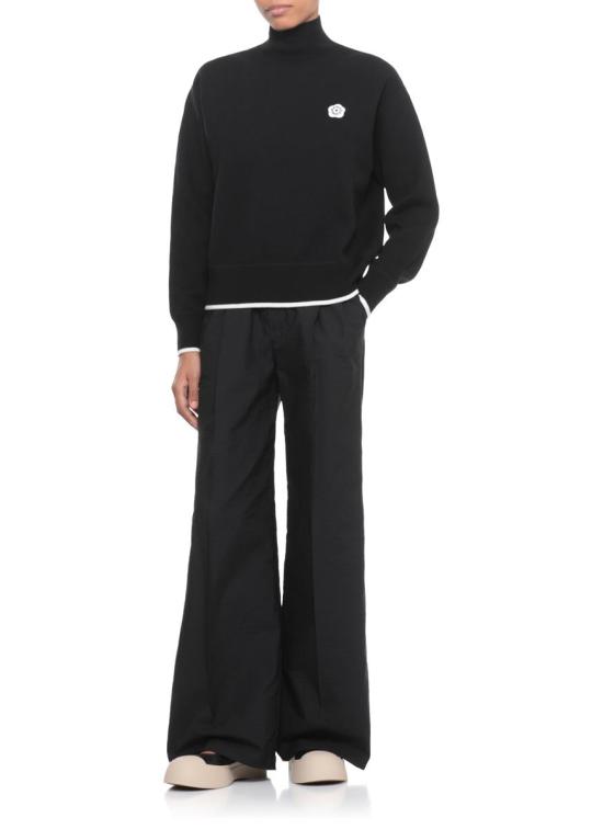 25FW 겐조 터틀넥 FF62PU7183LF99J Black - KENZO