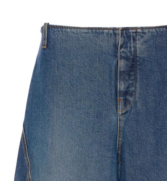 25FW 알라이아 데님 팬츠 AA9P1256D007B517 BLUE - ALAIA