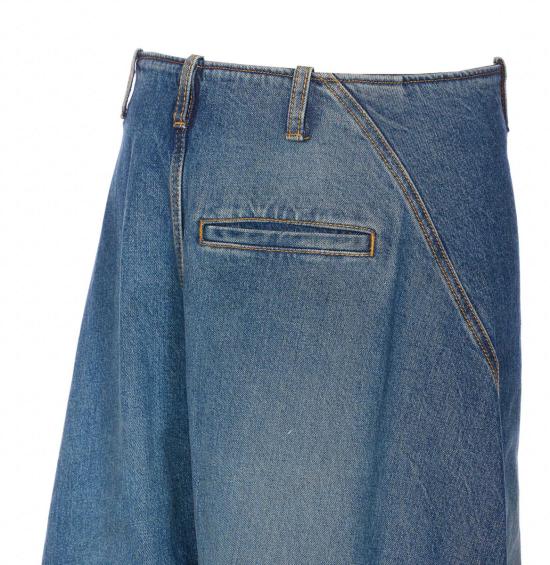 25FW 알라이아 데님 팬츠 AA9P1256D007B517 BLUE - ALAIA