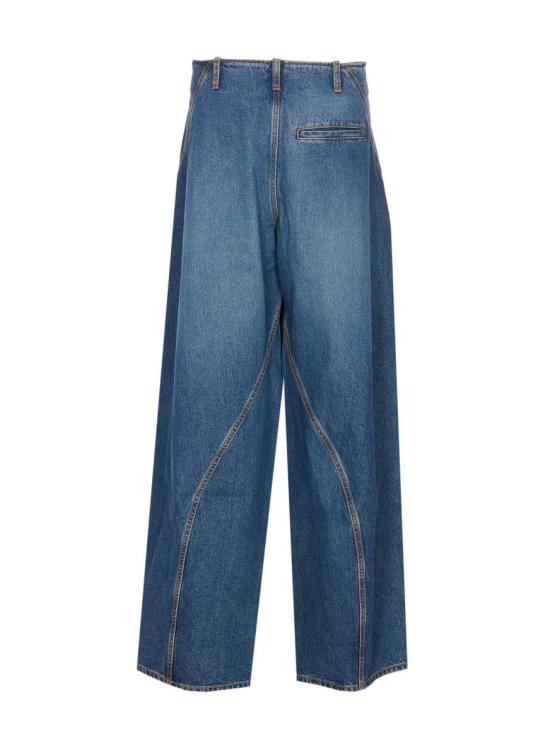 25FW 알라이아 데님 팬츠 AA9P1256D007B517 BLUE - ALAIA