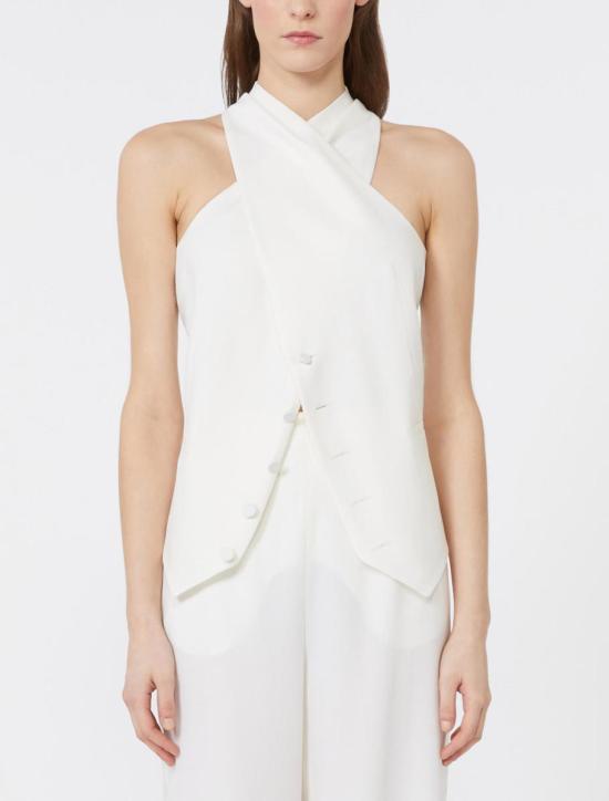 25FW 막스마라 민소매 티셔츠 2521156014600001 WHITE - MAX MARA