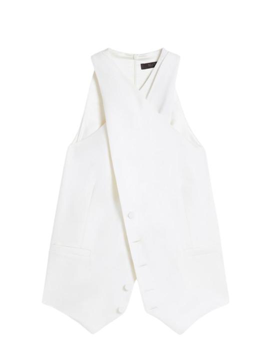 25FW 막스마라 민소매 티셔츠 2521156014600001 WHITE