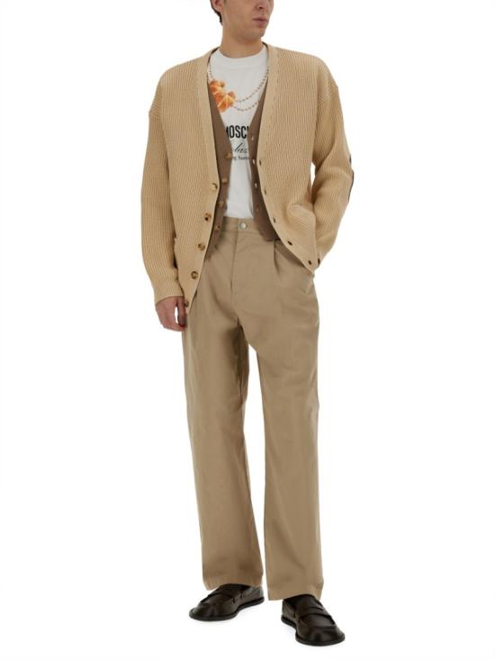 25SS 모스키노 반팔 티셔츠 07070241 1001 White - MOSCHINO