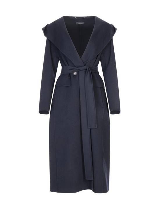 25FW 에스막스마라 카시아 코트  2529016033600081 BLUE