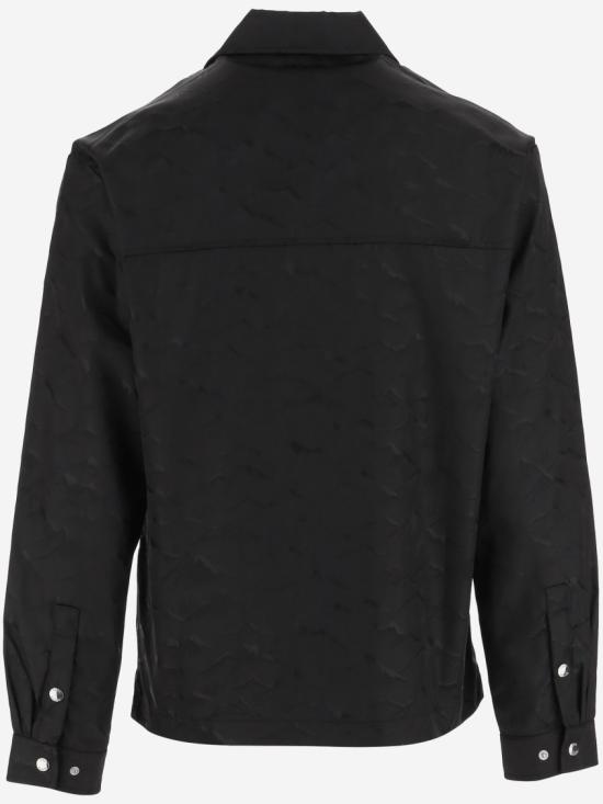 25FW 카사블랑카 봄버 자켓 MPF25SH18301 Black - CASABLANCA