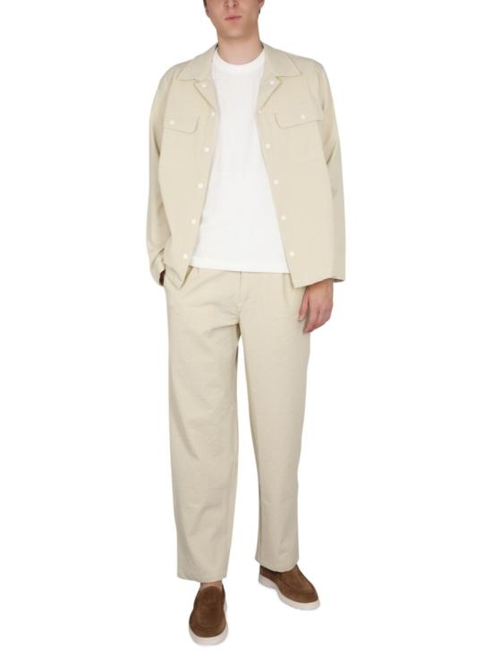  하울린 긴팔 셔츠 MAGICWORKSHIRT ECRU Neutrals - HOWLIN