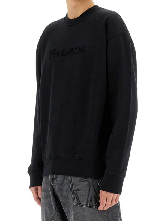  JW앤더슨 긴팔 티셔츠 JW0215 PG1632999 Black - JW ANDERSON