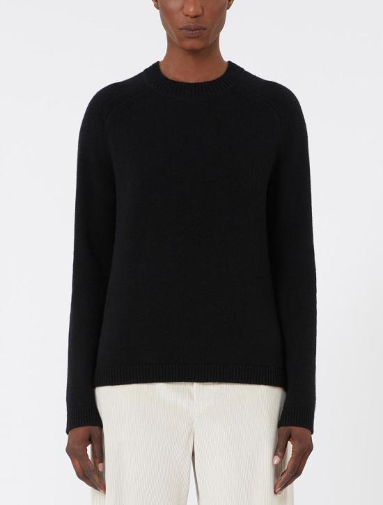 25FW 에스막스마라 스웨터 2529366233600016 Black - 'S MAX MARA