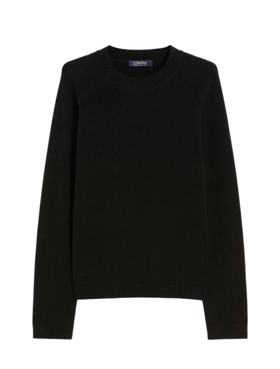 25FW 에스막스마라 스웨터 2529366233600016 Black