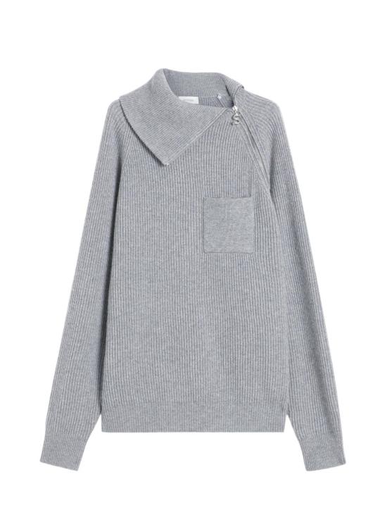 25FW 스포트막스 스웨터 2522366032600004 Grey