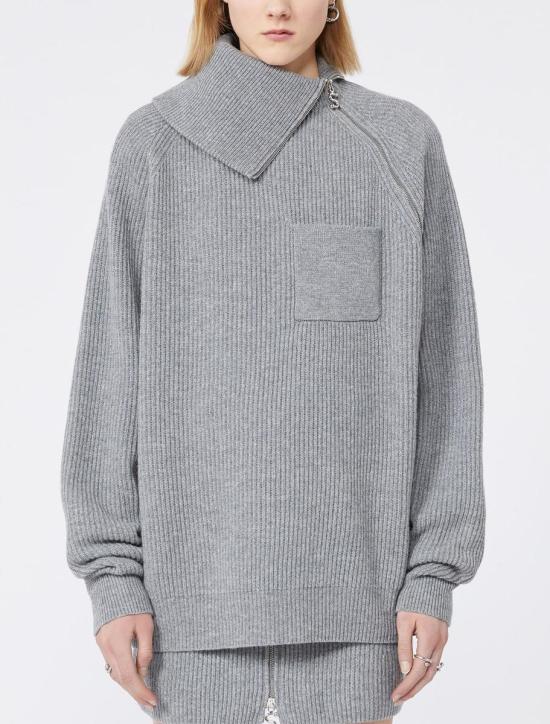 25FW 스포트막스 스웨터 2522366032600004 Grey - SPORTMAX