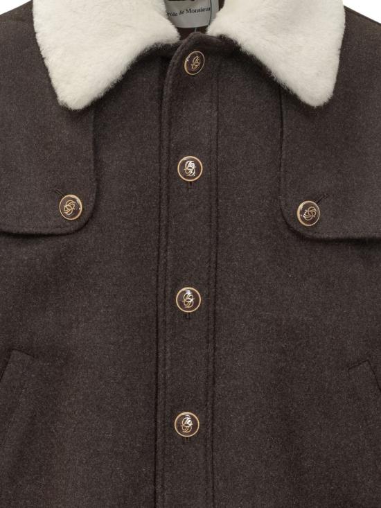 25FW 드롤드무슈 봄버 자켓 IJT242WO043 BN BROWN - DROLE DE MONSIEUR