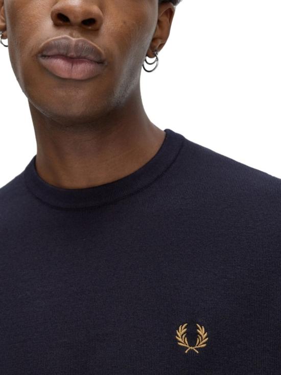  프레드페리 스웨터 FP K9601 51 795 Blue - FRED PERRY