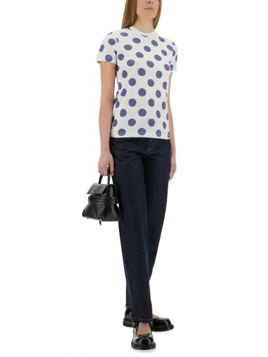 25SS 모스키노 탑 07160441 1002 White - MOSCHINO