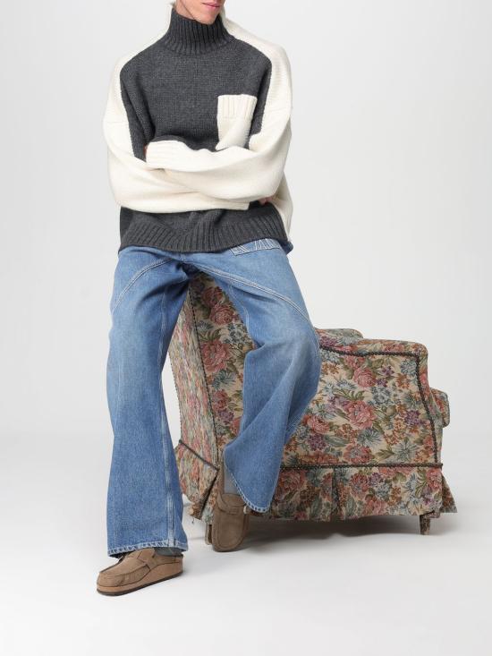 25FW JW앤더슨 스웨터 KW1308YN0367 929 GREY - JW ANDERSON