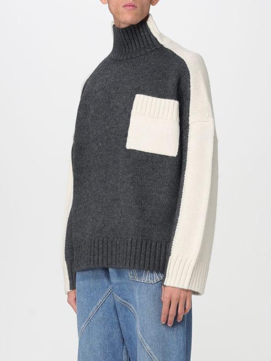 25FW JW앤더슨 스웨터 KW1308YN0367 929 GREY - JW ANDERSON