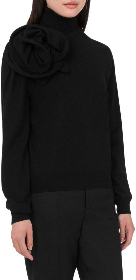 25FW 모스키노 터틀넥 A090354010555 BLACK - MOSCHINO