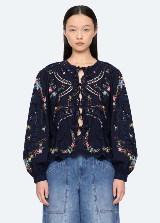  씨뉴욕 블라우스 시 니 에드위나 L/S 탑 - SEA NY