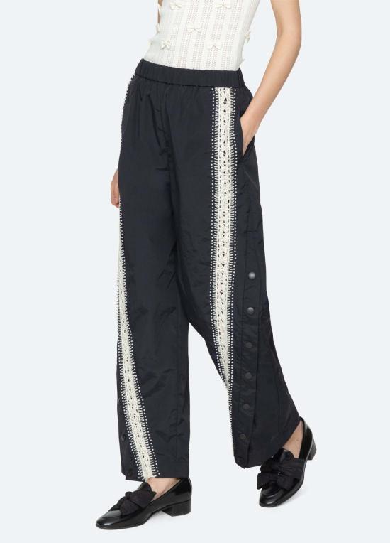  씨뉴욕 스트레이트 팬츠 Sea Ny Alberta  블랙 - SEA NY