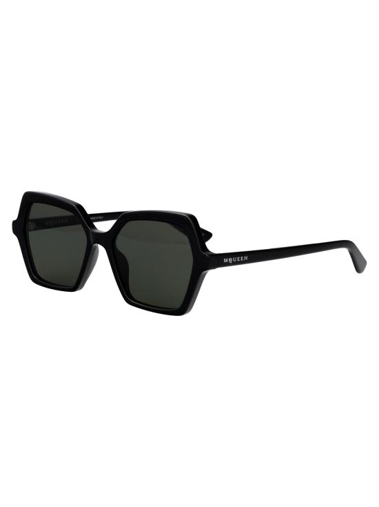 25FW 알렉산더 맥퀸 선글라스 AM0537S 001 black - ALEXANDER MCQUEEN