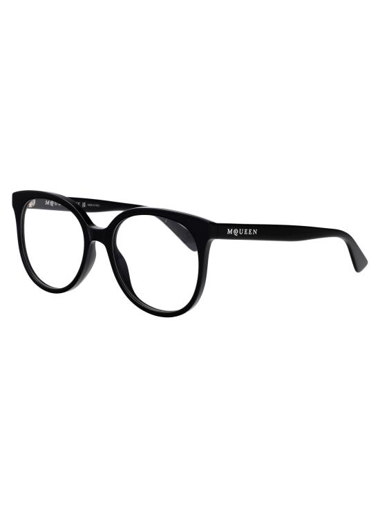 25FW 알렉산더 맥퀸 안경 AM0540O 001 black - ALEXANDER MCQUEEN