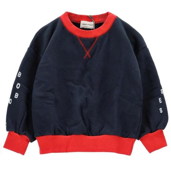 25FW [키즈] 보보쇼즈 니트/스웻셔츠 B225AC042 401 MIDNIGHT BLUE