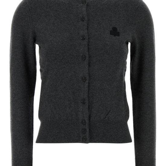25FW 이자벨마랑에뚜왈 모나 울 코튼 믹스 가디건 CA0115FAC1L17E 02AN ANTHRACITE