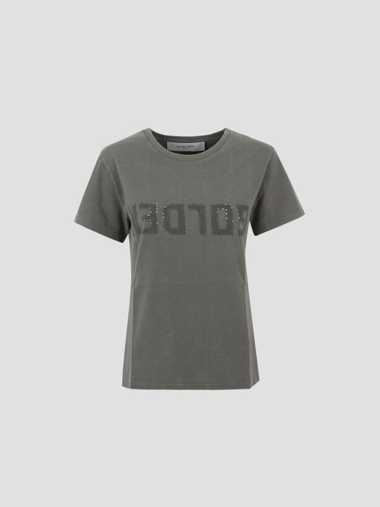 25FW 골든구스 반팔 티셔츠 GWP01221P000671 35479 DUSTY OLIVE