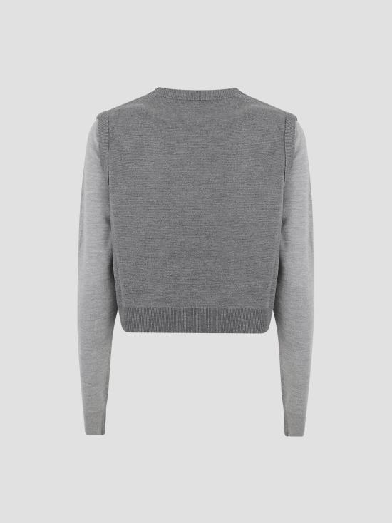 25FW 구찌 후드 티셔츠 828772XKEVM 1036 LGHT GREY GREY - GUCCI