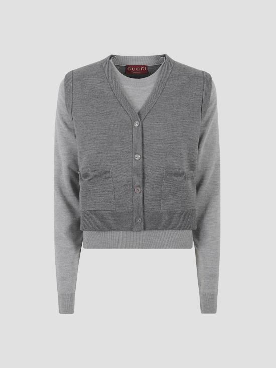 25FW 구찌 후드 티셔츠 828772XKEVM 1036 LGHT GREY GREY