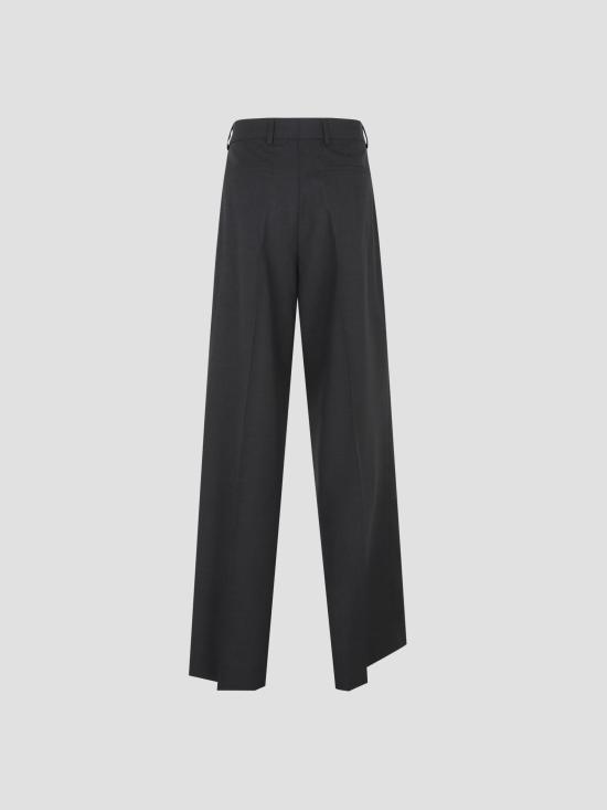 25FW 구찌 로고 울 팬츠 836760Z7ATK 1054 ARDESIA GREY - GUCCI