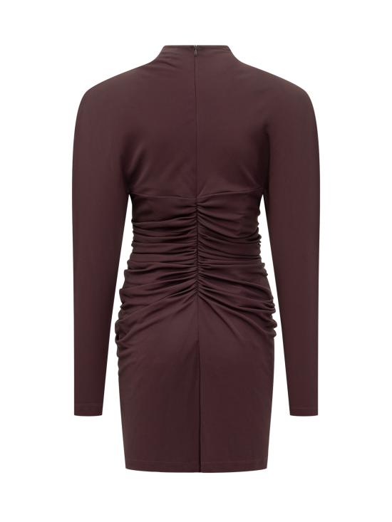 25FW 스텔라 맥카트니 원피스 6A06123GU301 2105 CHOCOLATE - STELLA MCCARTNEY