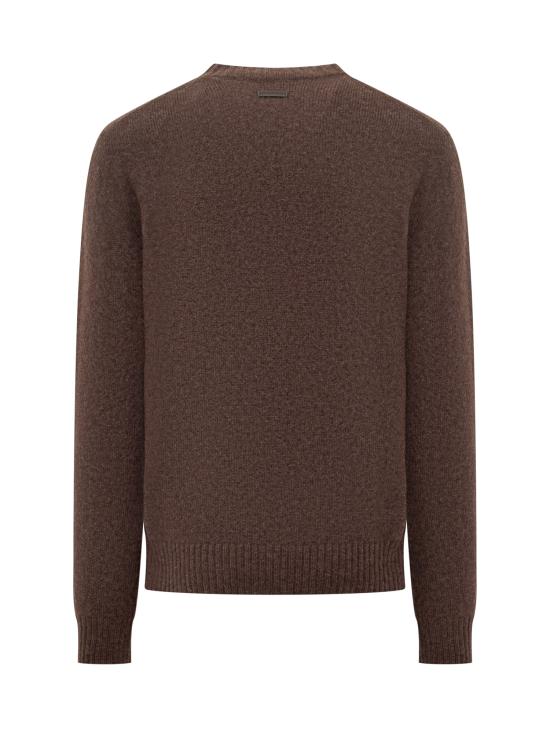 25FW 돌체앤가바나 스웨터 GXX02TJFMIL M1348 MARRONE SCURO - DOLCE & GABBANA